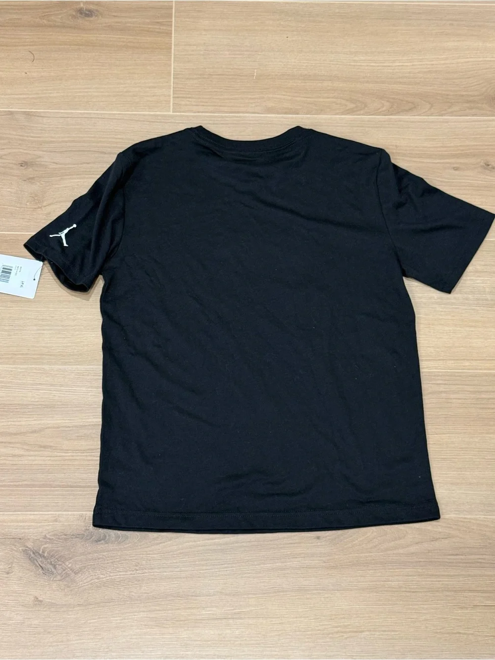 Jordan Black Tee with Pink Goat Graphic